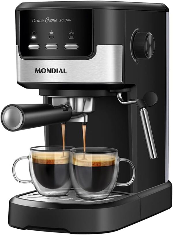 Cafeteira Espresso Dolce Crema 20 Bar, Mondial