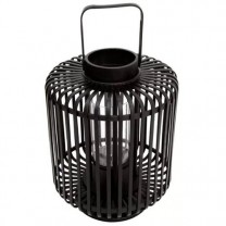 Lanterna Decorativa Boho em Bambu